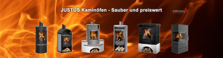 JUSTUS Kaminöfen - Sauber und preiswert