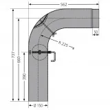 Rohrset, gezogen incl. Drosselklappe