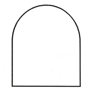 Bodenplatte Rundbogen B3
